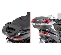 Givi Support arrière Top case Monolock/Monokey Suzuki Burgman 400 K7/K8/K9/L0/L1/L2/L3/L4/L5/L6 Noir