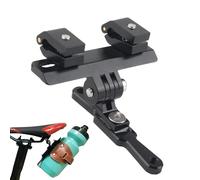 Support De Porte-bidon | Adaptateur De Cage De Selle | Convertisseur De Selle De Vélo, Adaptateur De Cage De Selle Léger, Support D'extension De Selle De Vélo, Accessoire De Montage De Cage De Selle,