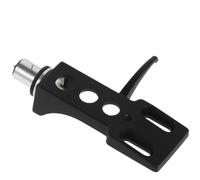 Support de Porte Cellule Phono pour Platine Vinyle, Métal Noir