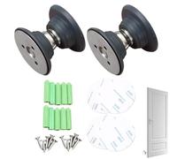 Support de porte de camping-car, 2 butées de porte en acier inoxydable avec aimant puissant, résistant aux chocs, installation facile, loquet de porte sans perçage, accessoires de camping-car avec