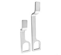 Support de porte de grange et de hayon compatible avec T5/T6, crochet d'extension en acier inoxydable de 10 cm + 15 cm