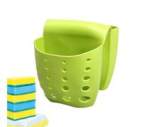 Support de porte de lavabo - Organisateur en silicone avec trous d'échappement - Panier pour filtre et évacuation de l'évier, éponge de cuisine, support latéral pour éponge, organisateur pour éponges