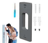 Support de porte de porte vidéo, support de porte-sonnette à bague | Support de montage à porte à porte pour une configuration rapide, support de sonnette de caméra pour un angle de vision optimal, su