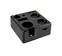 Support De Porte-filtre for Station De Doseur De Café 51mm 54mm 58mm Universel, Compatible for Delonghi, Compatible for Breville, Accessoires Expresso Outil Barista(51-58mm Black)