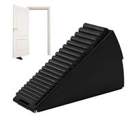 Support de porte industriel - Coussinet en caoutchouc, résistance aux chocs, bloc de support en acier, solution de réduction du bruit | pour immeuble de bureaux, atelier, institution, entrée
