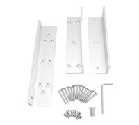 Support de porte intérieure Z L support de serrure électromagnétique en alliage d'aluminium robuste pour portes de sécurité de magasin de bureau résidentiel force de maintien de