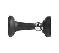 Support de porte magnétique avec ventouse au sol en silicone, aimant puissant qui maintient les portes ouvertes en toute sécurité, empêche les dommages aux murs et poignées de porte (noir)