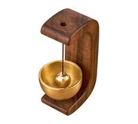 Support De Porte Magnétique en Forme De C - Bande De Sonnette Rétro en Bois | Aimant Décoratif pour Entrée De Maison, Butoir Haute Qualité en Bois Et en LaPorte pour Salon, Couloir, Bureau, AC