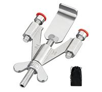 Support de porte peu encombrant construit en acier résistant à l'érosion pour plusieurs types de base sans marquage. Bloc moderne