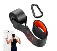Support de Porte pour Bande de Résistance | Accessoire de Musculation en Acier Renforcé - Fixation mural pour entraînement complet du corps - Débutants, femmes, ados, chambre, appartement, hôtel, dort