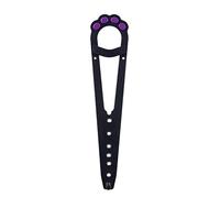 Support de porte pour chat - Sangle de porte en forme de patte de chat - Butée de porte flexible et solide pour les chats - Pour garder la porte ouverte, garder les chats à l'intérieur - les