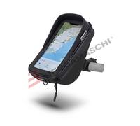 SUPPORT DE PORTE SMARTPHONE DE GUIDON MOTO AVEC ÉTUI ET SAC 180 X 90 MM SHAD