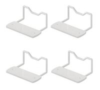 Support de positionnement matelas, cadre lit en métal lourd for lattes bois | Bouchon anti-déplacement for lits plateforme et tatami, pièce de rechange 4 pièces, installation sans outil(L)