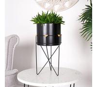 Support de pot de fleurs Pot de fleurs Pot de plantes STYLING COLLECTION 17x31,5 cm HOMLA