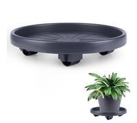 Support de pot de fleurs sur roulettes 30 cm