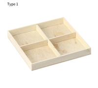 Support De Pot De Plante De Stockage D'Outils, Présentoir De Bijoux, Palette De Pot De Fleurs, Boîte En Bois D'Escalier, Support De Bonsaï, Évaluation De Bureau.Type 1