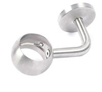 Support de poteau d'accoudoir Support de main courante en acier inoxydable, support mural for tube rond, rampe d'escalier, garde-corps d'accès(38mm)