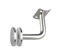 Support de poteau d'accoudoir Support mural combiné solide en acier inoxydable, support de fixation for rampe d'escalier, pince à verre, pièce quincaillerie domestique(H)