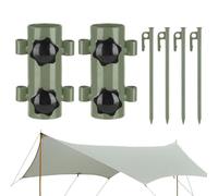 Support de Poteau de Tente Camping,Installation Rapide Portable | Support De Mât Pour Auvent De Tente - Adaptées Pour Sol Meuble Sable Neige Plage Pique-Nique Camping Randonnée Pêche Trekking Festival