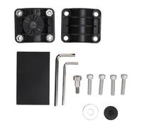 Support de Poteau de transducteur à 0 degré Construction ABS Durable pour Un Angle de Vision Optimal Expérience de pêche améliorée pour transducteur Panoptix 32 Kit de 12 pièces