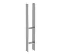 Support de poteau en H pour béton galvanisé à chaud largeur légère : 71-201...