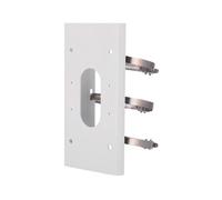 Support de Poteau Hikvision pour Caméras Dome Blanc ¿ DS-1475ZJ-Y
