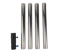 Support de poteau, kit d'extension en acier inoxydable et alliage d'aluminium pour Gen 2/3 et camping-car, amplificateur de signal résistant aux intempéries pour installation extérieure (A)