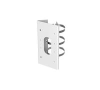 Support de Poteau pour Caméras Dôme Blanc - DS-1475ZJ-SUS