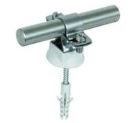 Support de poteau StSt pour Rd 16mm avec S+D - Support de poteau pour la protection contre la foudre 274 260