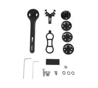 Support de potence de vélo en nylon léger 19 g pour vélo de route | Large compatibilité, convient pour Garmin pour Bryton pour Wahoo, construction en nylon, 146 mm de longueur