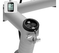 Support de potence de vélo pour Garmin Edge Explore, en alliage d'aluminium léger, compatible avec Bryton, Wahoo et Cateye - Noir