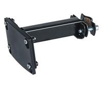 Basil Fixed Mounted Stem Holder Cestino per Bicicletta. Unisex Adulto, Nero, Taglia Unica