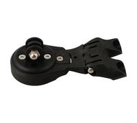 Support de potence réglable en fibre de carbone avec double boulon pour une fixation sécurisée, compatible avec Garmin et autres ordinateurs de vélo