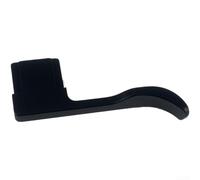 Support de pouce compact de 6,2 cm pour Sony A7C (Noir) | Alliage d'aluminium de haute qualité, finition argentée élégante, robuste, résistant aux rayures, durable