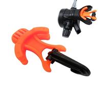 Support De Poulpe De Plongée - Support D'embout Buccal, Clip Et De Régulateur Ergonomique | Protecteur De Deuxième Étage En TPU Anti-poussière Avec Crochet Sécurisé, Équipement De Plongée Poly