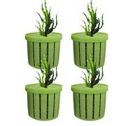 Support de pour Aquarium - Support réglable pour sous-Marines | Matériau Transparent avec Montage sécurisé, économie d'espace, décoration d'aquarium soutenant la santé 4 x 3,4 x 3,5 cm