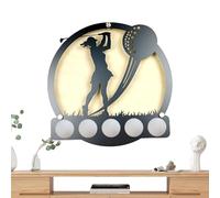 Support de présentation de Balle de Golf - Unité de Rangement Murale pour présentation et Exposition, décoration de Support Rond, Collection d'organisation | Amant, Femme, Petit ami, Petite