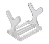 Support de présentation de leurres de pêche transparent - Support compact pour appâts de pêche - Présentoir facile à utiliser - Portable - Présentoir pour appâts de pêche