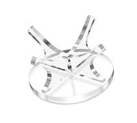 Support de présentation de petites balles en acrylique pour softball, tennis