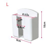 Support De Prise De Télécommande De Climatiseur Blanc Universel,Boîte De Rangement Murale Pour Climatiseur Tv Téléphone Portable Étagère Murale.L.