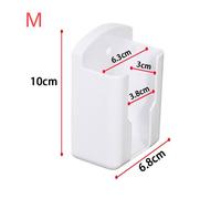 Support De Prise De Télécommande De Climatiseur Blanc Universel,Boîte De Rangement Murale Pour Climatiseur Tv Téléphone Portable Étagère Murale.M.