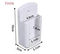 Support De Prise De Télécommande De Climatiseur Blanc Universel,Boîte De Rangement Murale Pour Climatiseur Tv Téléphone Portable Étagère Murale.Thin.