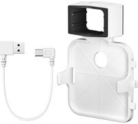 Support de prise pour Blink Sync-Modul 2 - support mural avec câble de charge court, pas d'enchevêtrement de câbles, pour l'intérieur & l'extérieur