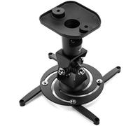 Support de projecteur au plafond rotatif noir Techly ICA-PM 100BK 22cm