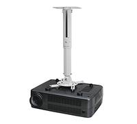 Support de projecteur de plafond réglable, extensible et inclinable, supporte jusqu'à 13 kg, support de projecteur universel pour home cinéma, bureau et salle de classe