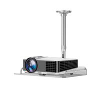 Support De Projecteur Monté Au Plafond, Support De Haut-Parleur Mural | Charge de 33 lb et hauteur réglable de 20 à 200 cm, for bureau, maison, scène, studio en extérieur(75-150cm)