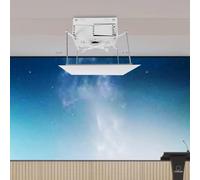 Support de projecteur motorisé pour ascenseur, projecteur, avec télécommande infrarouge, support de plafond, support de plafond, support d'école, support de plafond, élévateur à ciseaux électrique, 1
