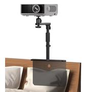 Support de projecteur pour lit et canapé - Hauteur réglable - Rotation à 360° - Support de chevet universel compatible avec les projecteurs XGIMI, VANKYO, Epson, Jinhoo, AuKing