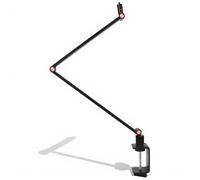 Support de Projecteur Rotatif Pliable avec Pince, de 4,4 LB, Support de Bras Rotatif, Support de Projecteur de Bureau pour Salon, Vis de 1/4, Pince Haute Résistance