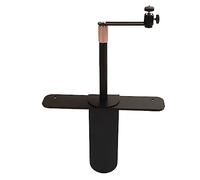 Support de Projecteur, Support de Projecteur Mural Rotatif à 360 Degrés pour canapé de Chevet, Bureau, Hauteur Réglable de 24 Cm à 40 Cm, Filetage 1/4 Po, Base Enfichable (Noir)